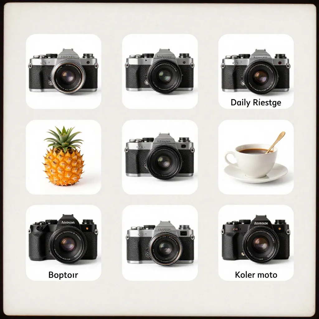 Balanced workspace with natural objects and writing tools